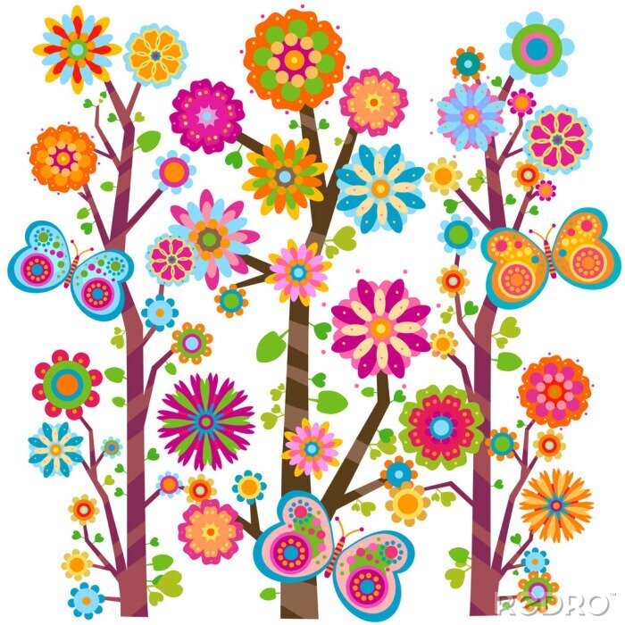 Detail Blumen Baum Nomer 2