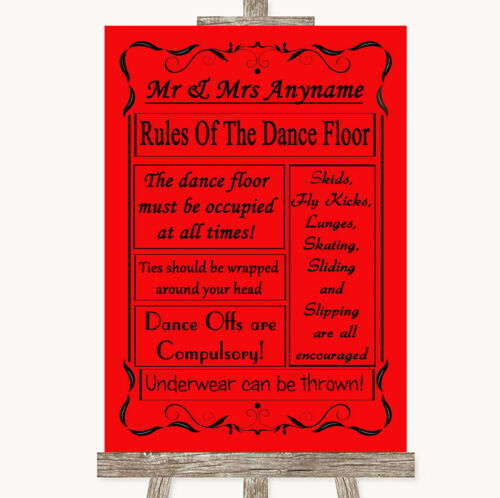 Dancefloor Rules Poster - KibrisPDR