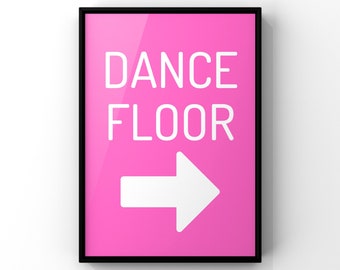 Detail Dancefloor Rules Poster Nomer 12