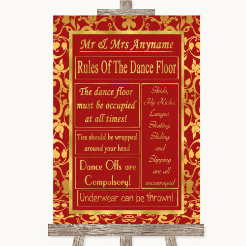Detail Dancefloor Rules Poster Nomer 2