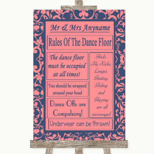 Detail Dancefloor Rules Poster Nomer 3
