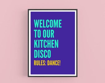 Detail Dancefloor Rules Poster Nomer 8