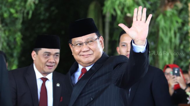 Detail Foto Resmi Prabowo Nomer 43