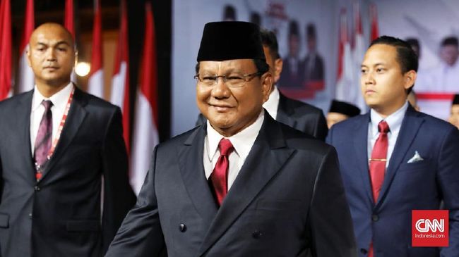 Detail Foto Resmi Prabowo Nomer 6