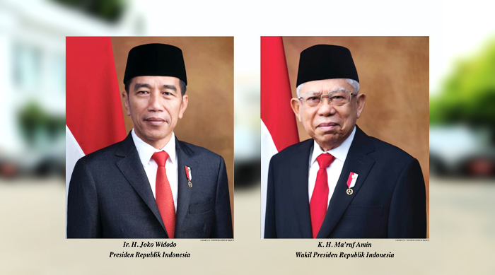 Detail Foto Resmi Presiden Nomer 17