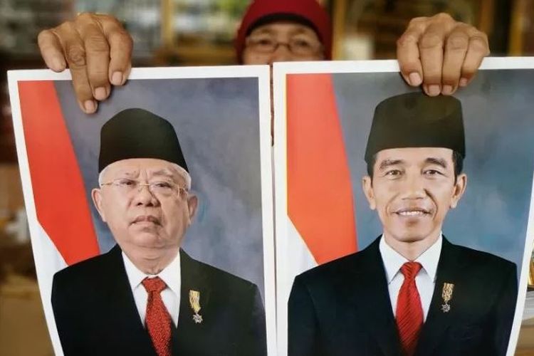 Detail Foto Resmi Presiden Jokowi Nomer 13