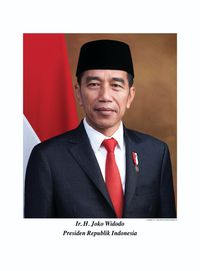 Detail Foto Resmi Presiden Jokowi Nomer 3