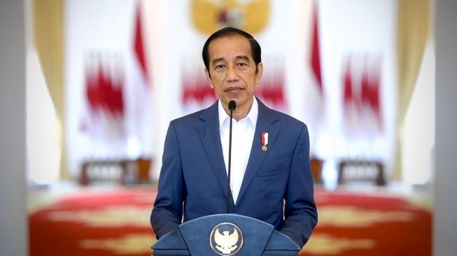 Detail Foto Resmi Presiden Jokowi Nomer 30