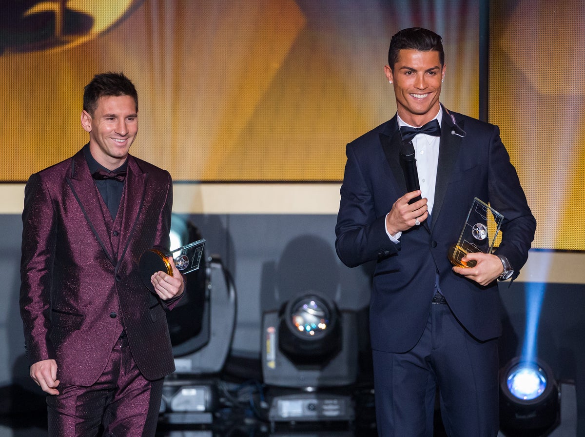 Detail Foto Ronaldo Dan Messi Nomer 14