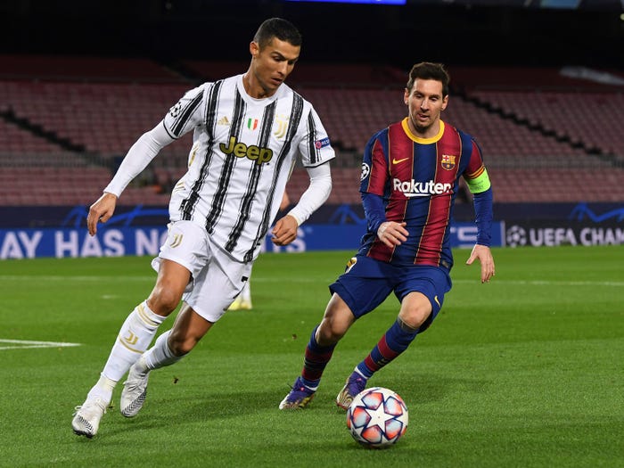 Detail Foto Ronaldo Dan Messi Nomer 23