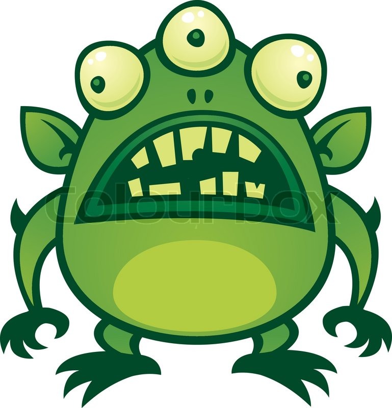 Detail Alien Augen Nomer 6
