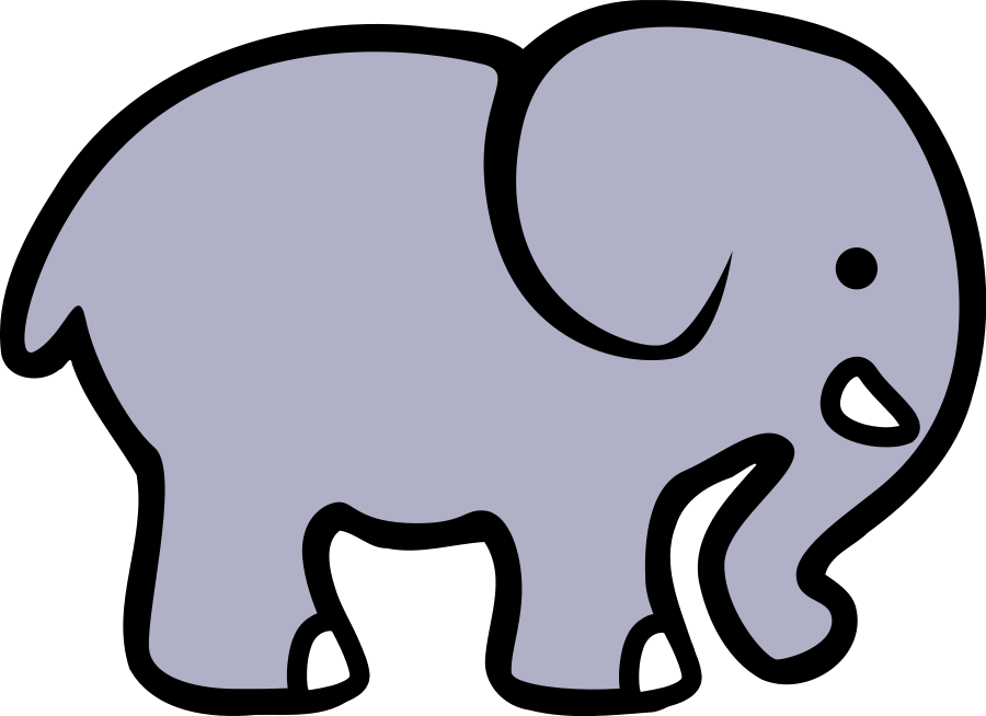 Detail Cute Elephant Head Clipart Nomer 8