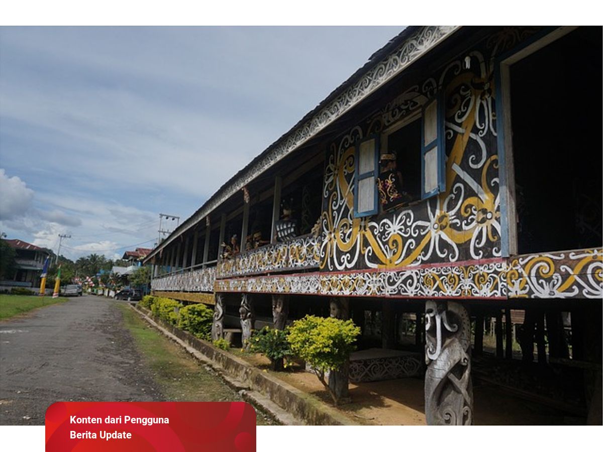 Detail Foto Rumah Adat Kalimantan Timur Nomer 45