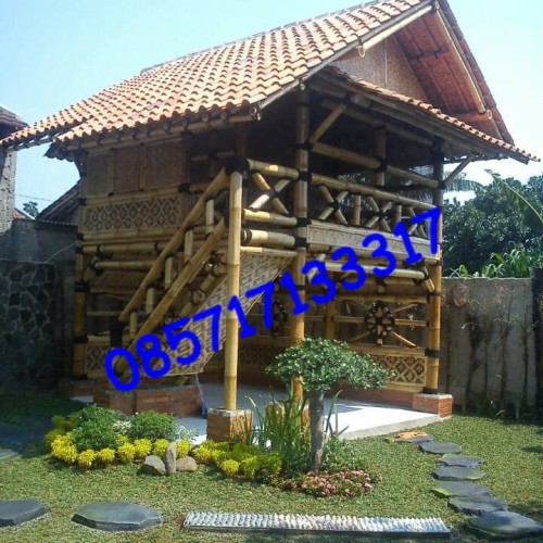 Detail Foto Rumah Bambu Nomer 39