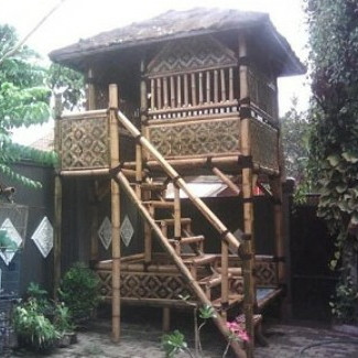 Detail Foto Rumah Bambu Nomer 49