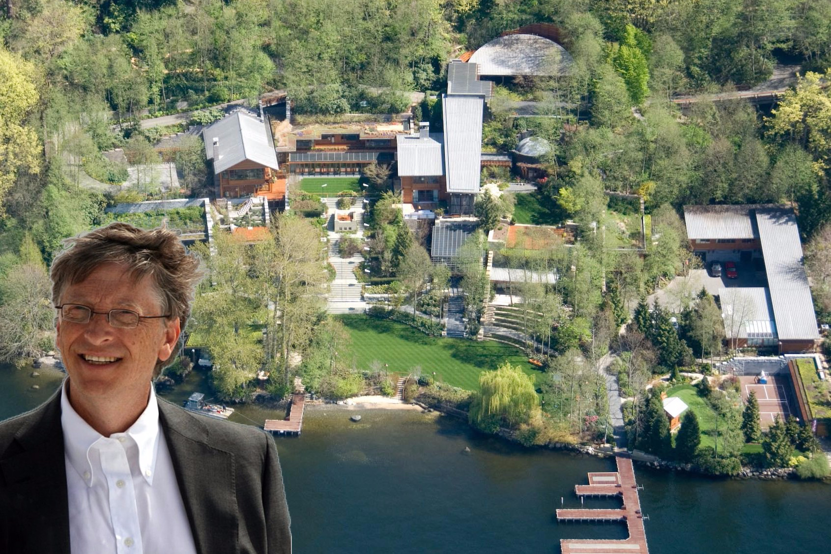 Foto Rumah Bill Gates - KibrisPDR