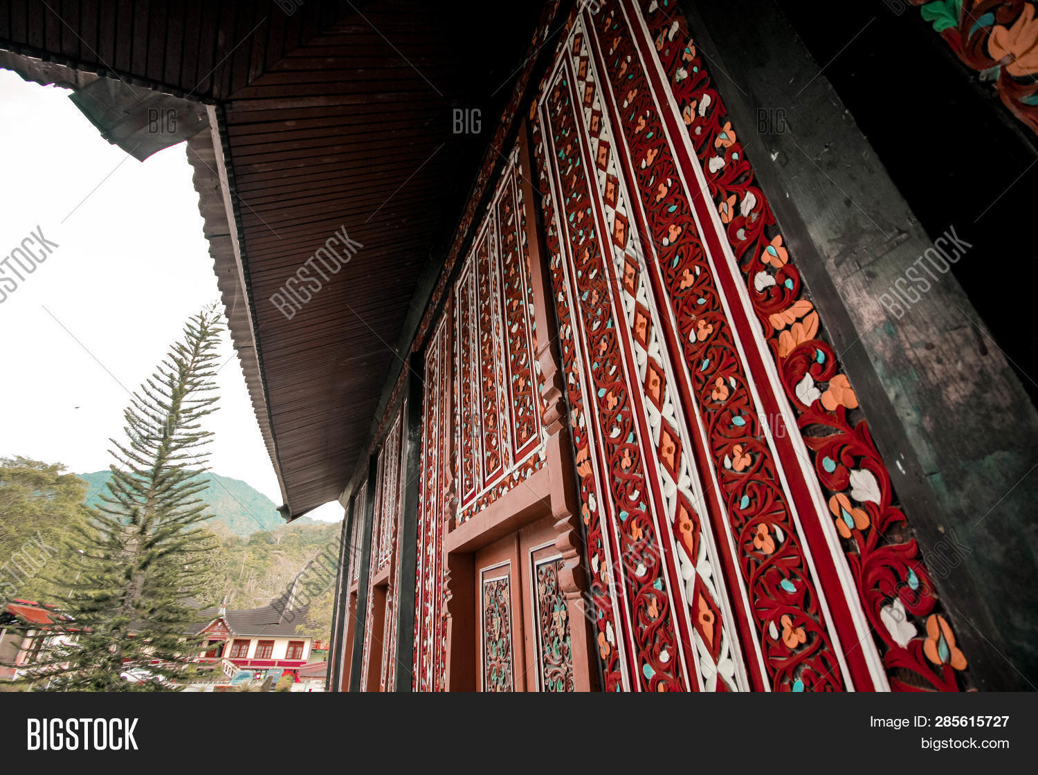 Detail Foto Rumah Gadang Minang Nomer 20