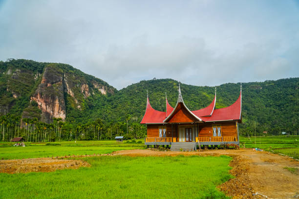 Detail Foto Rumah Gadang Minangkabau Nomer 46