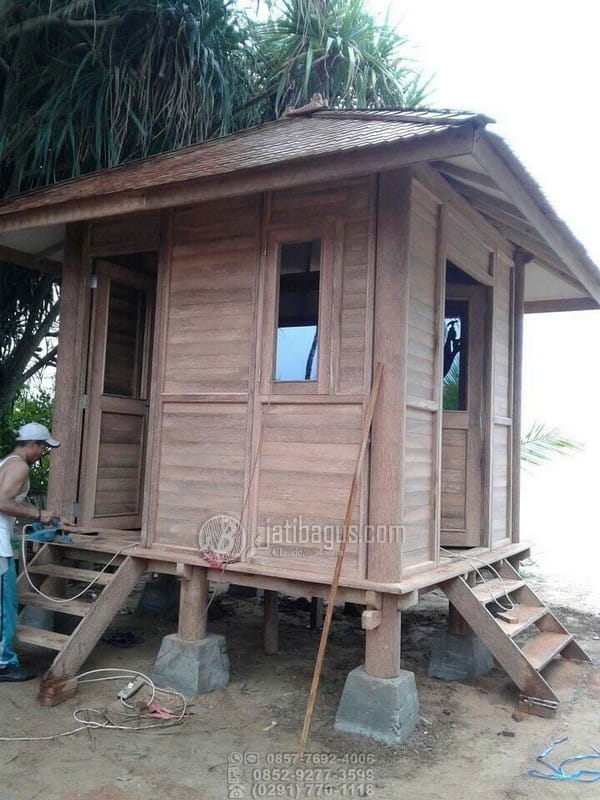 Detail Foto Rumah Kayu Sederhana Nomer 23