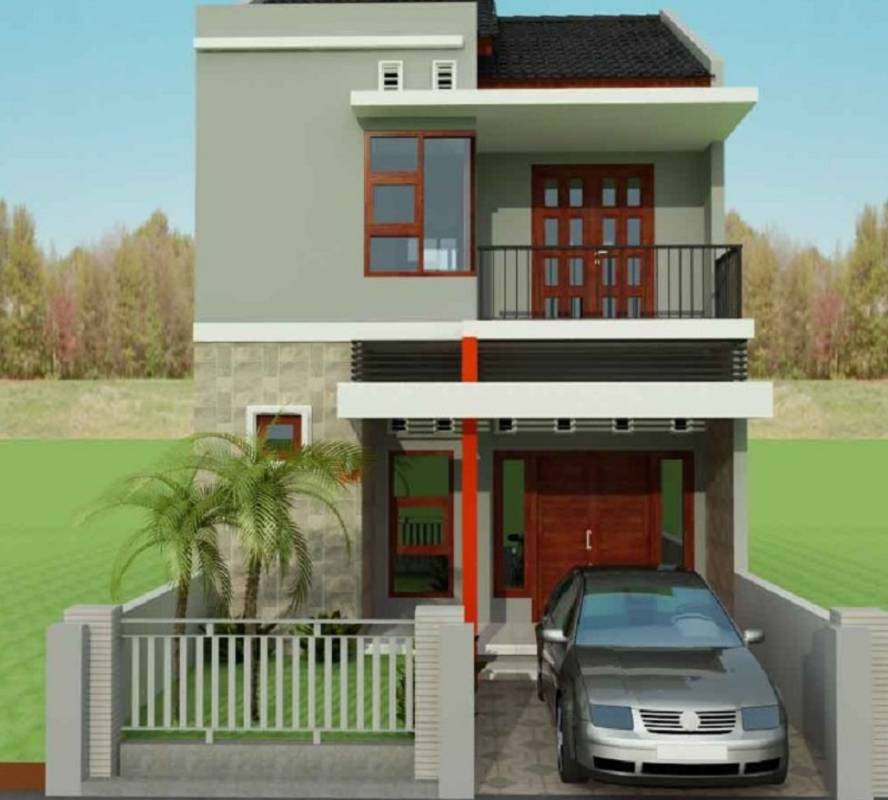 Detail Foto Rumah Minimalis Tingkat 2 Nomer 46