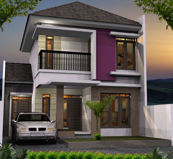 Detail Foto Rumah Tingkat Minimalis Nomer 9