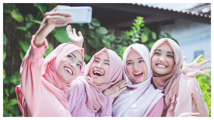 Detail Foto Sahabat Ber 4 Berhijab Nomer 45