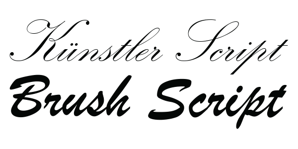 Detail Schriftart Unterschrift Word Nomer 8