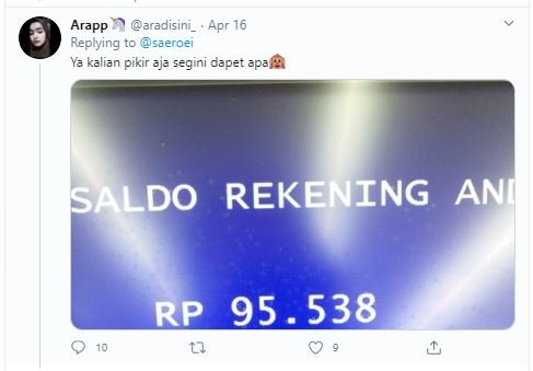 Detail Foto Saldo Rekening Nomer 39