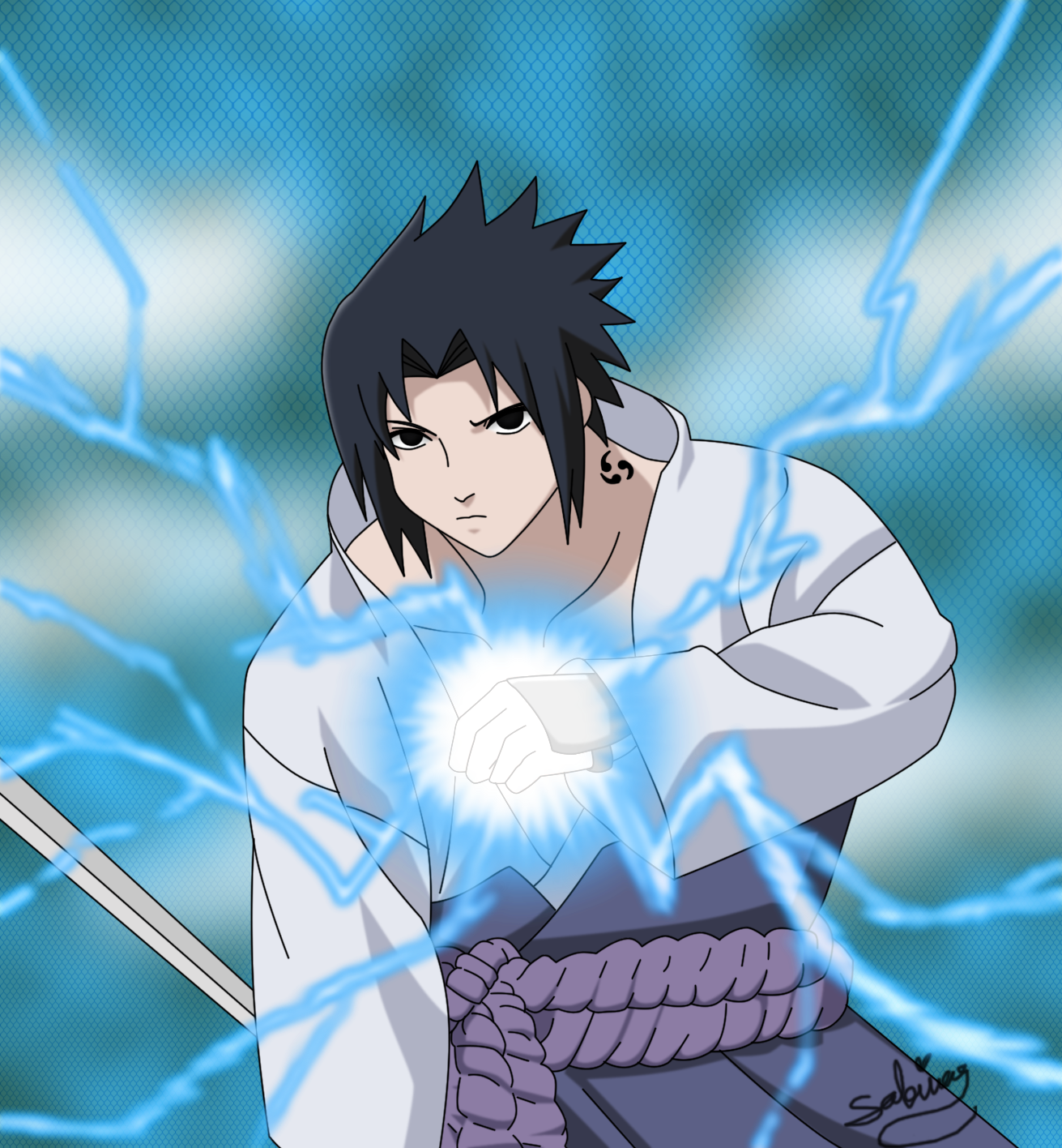 Detail Foto Sasuke Chidori Nomer 32