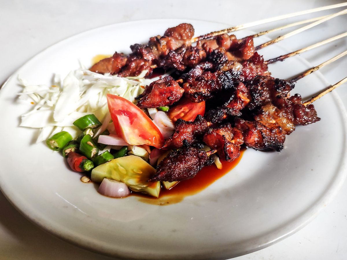 Detail Foto Sate Kambing Nomer 54