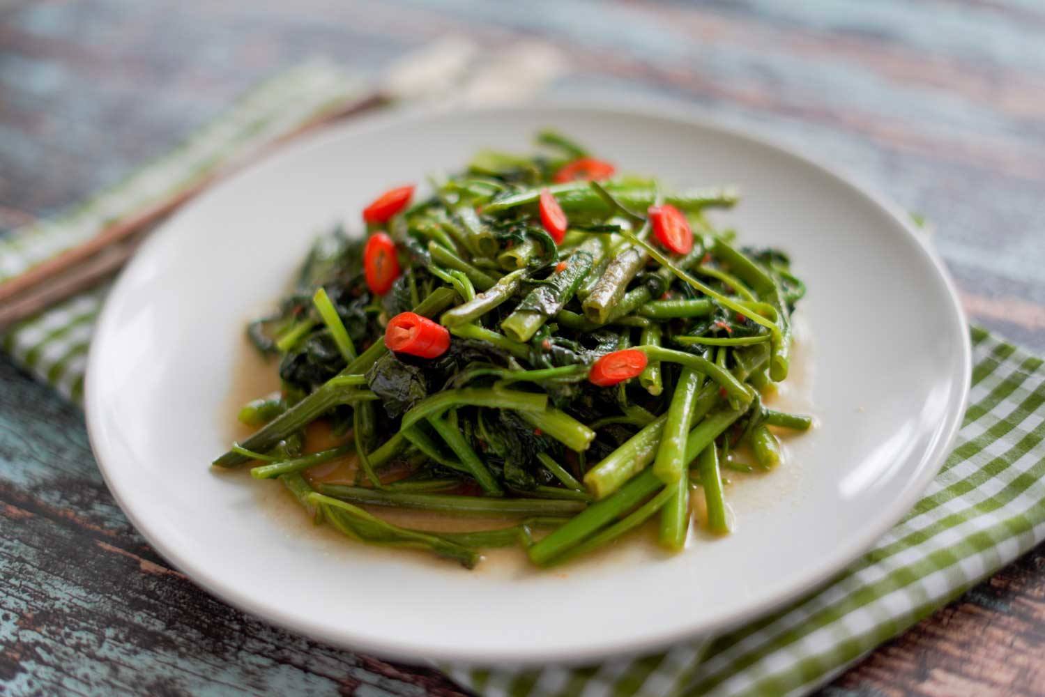 Detail Foto Sayur Kangkung Nomer 3