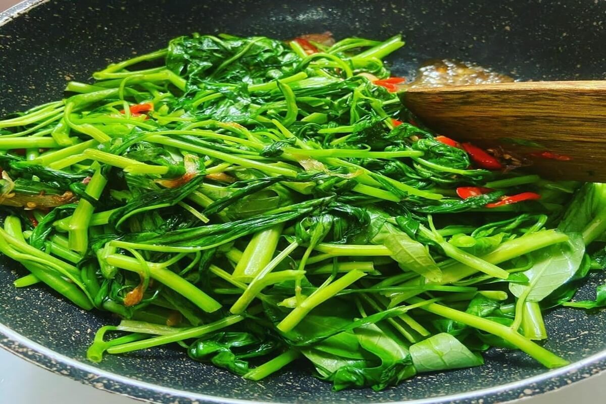 Detail Foto Sayur Kangkung Nomer 22