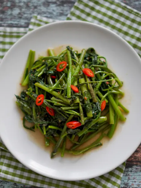 Detail Foto Sayur Kangkung Nomer 5