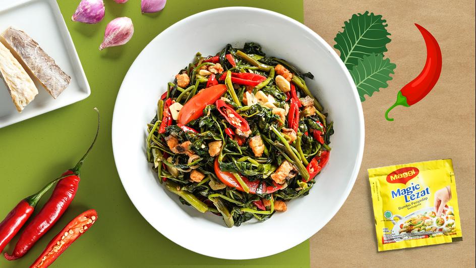 Detail Foto Sayur Kangkung Nomer 39