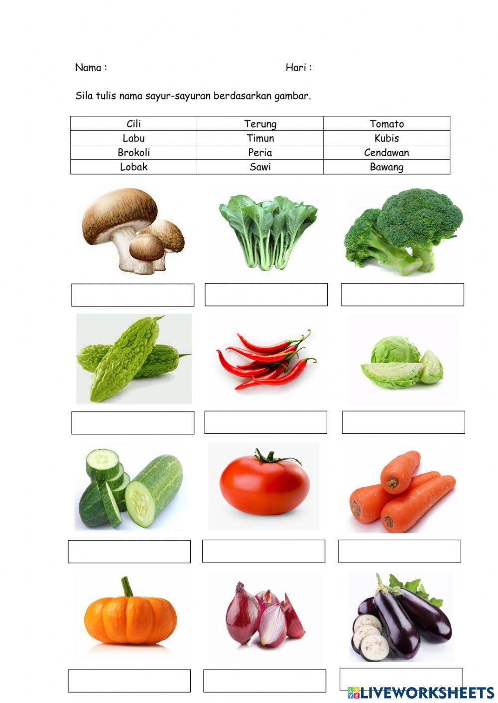 Detail Foto Sayur Sayuran Nomer 5