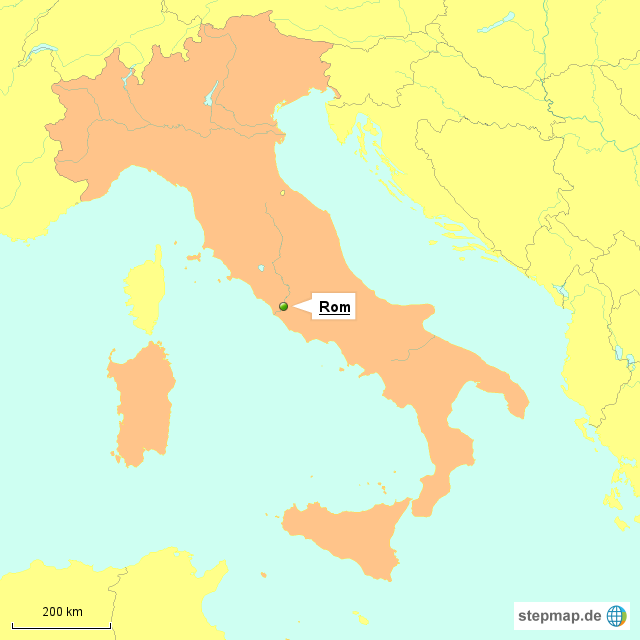 Italien Rom Karte - KibrisPDR