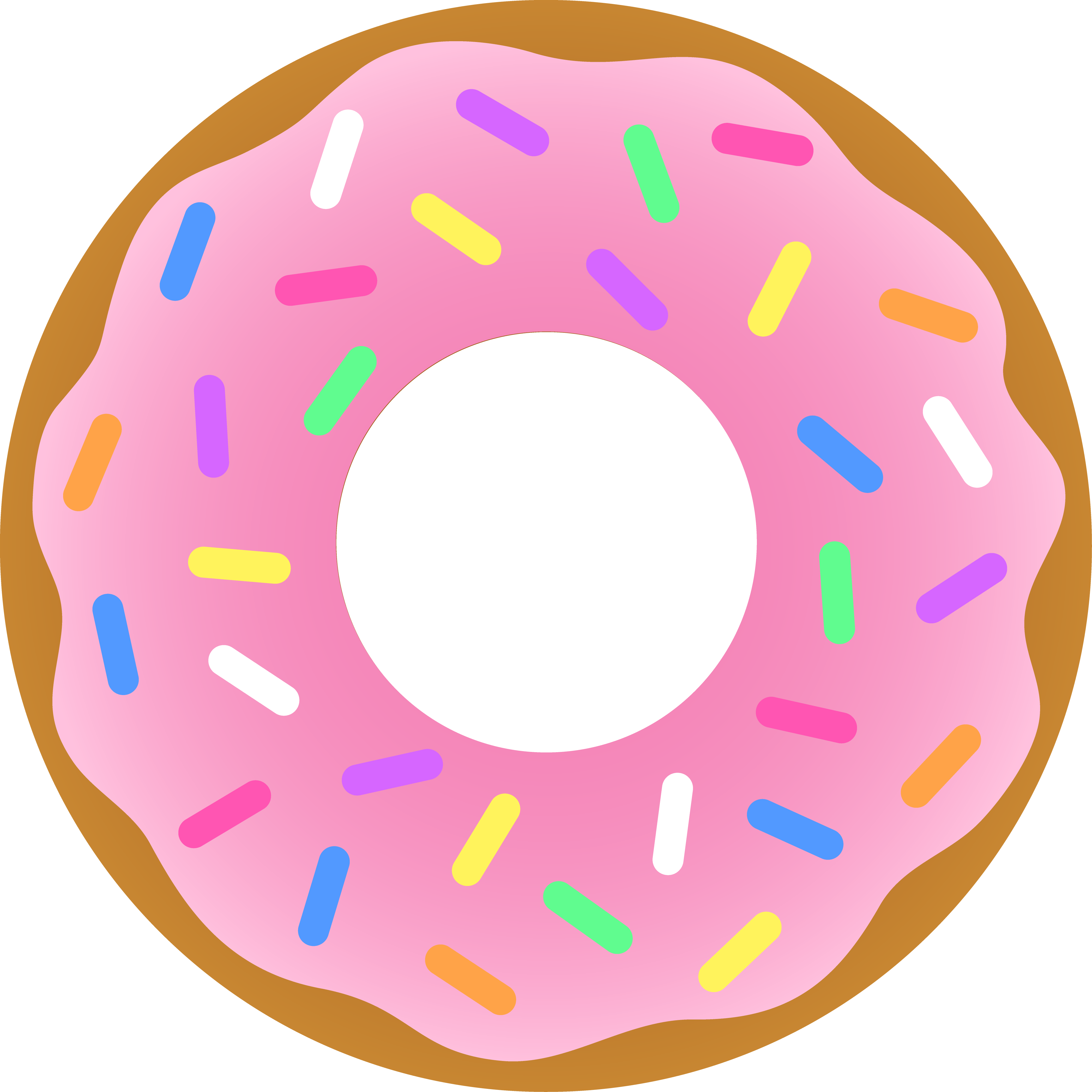 Detail Pink Donut Nomer 2