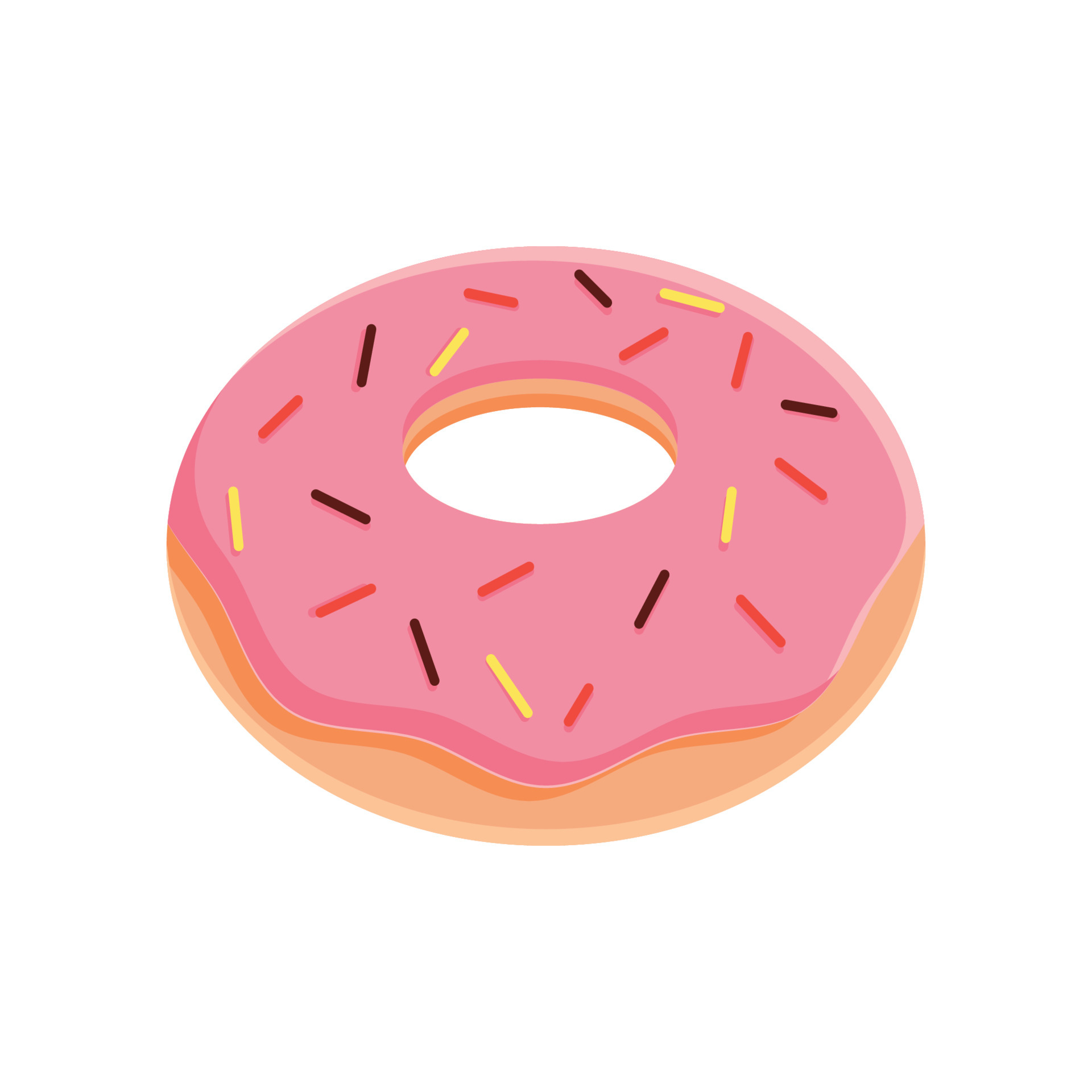 Detail Pink Donut Nomer 20