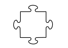 Detail Puzzle Vorlage 6 Teile Nomer 5