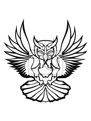Detail Tattoo Eule Nomer 14