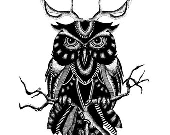 Detail Tattoo Eule Nomer 18