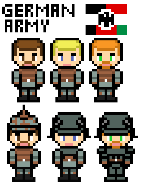 Detail Ww1 Pixel Art Nomer 10