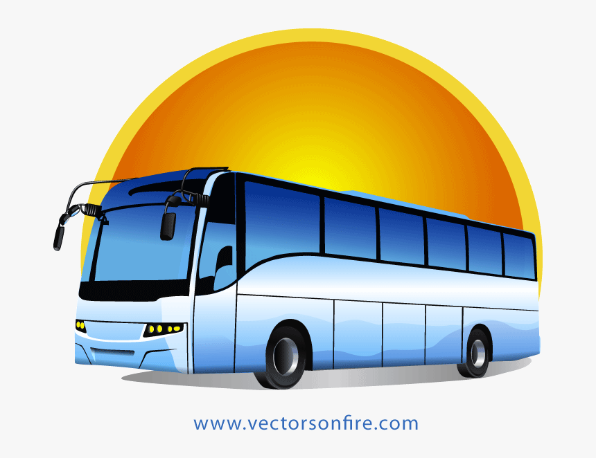 Detail Clipart Coach Bus Nomer 2