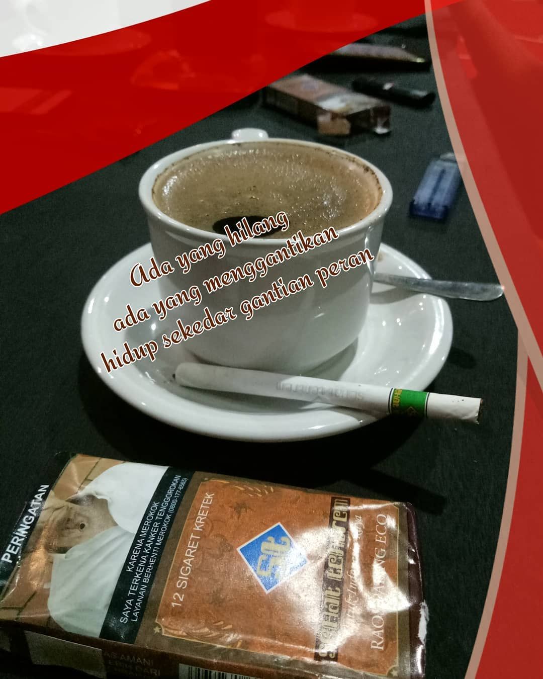 Detail Foto Segelas Kopi Dan Rokok Nomer 31