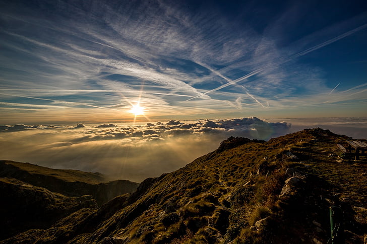 Detail Foto Senja Di Gunung Nomer 23