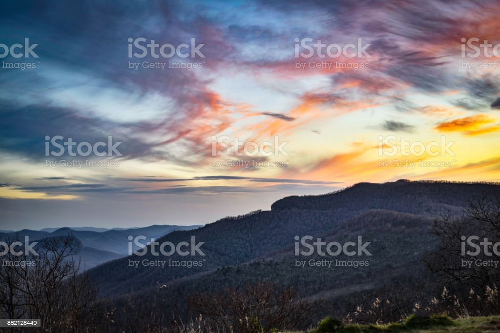 Detail Foto Senja Di Gunung Nomer 43