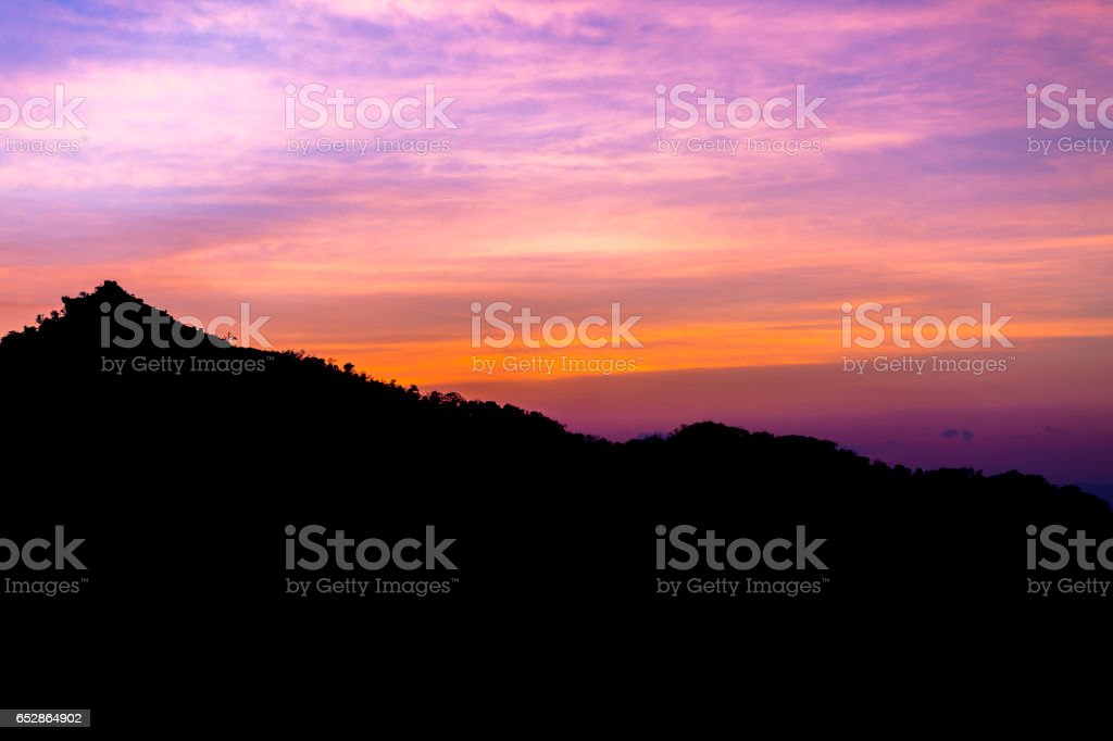 Detail Foto Senja Di Gunung Nomer 54