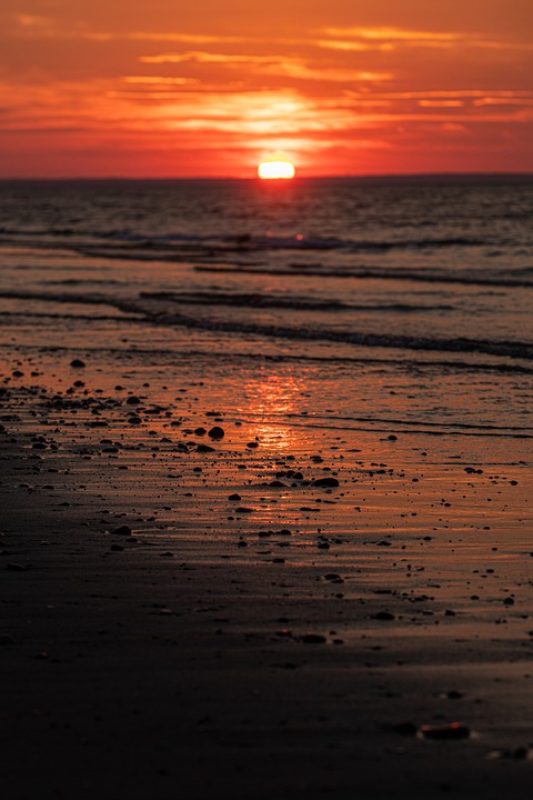 Detail Foto Senja Di Pantai Nomer 24