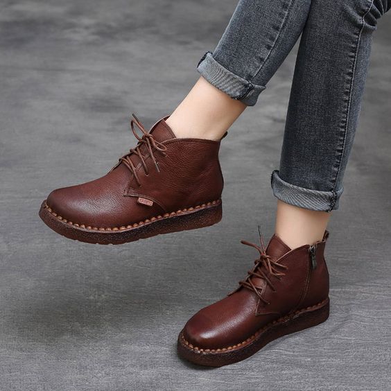 Detail Foto Sepatu Boots Wanita Nomer 54