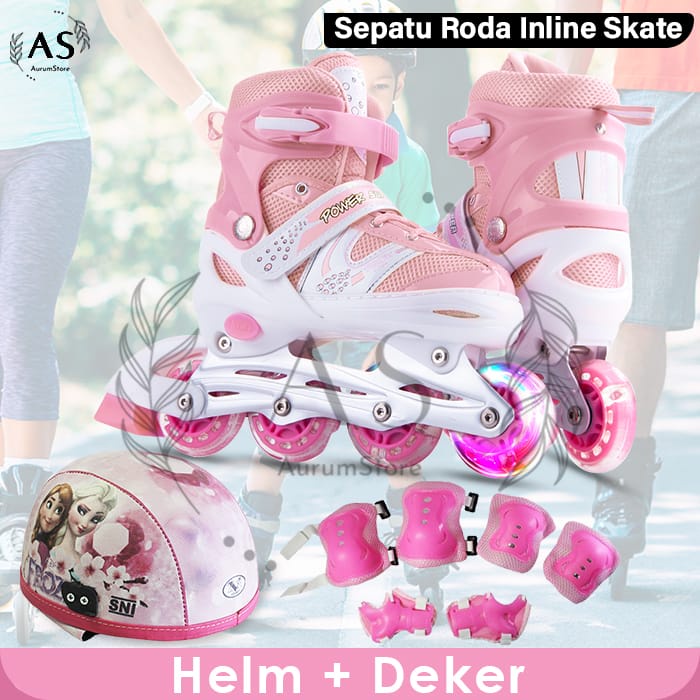 Detail Foto Sepatu Roda Anak Perempuan Nomer 49